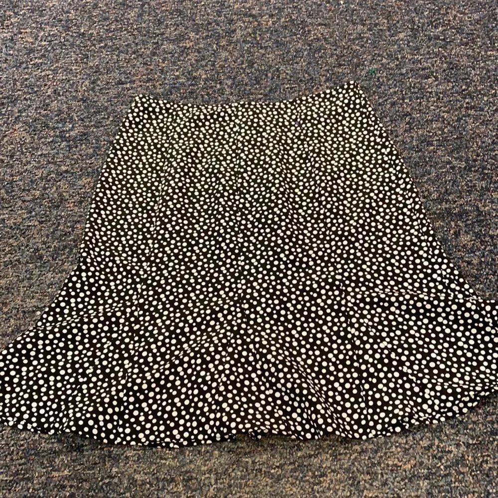 JBXR Black Polka Dot Ruffle Skirt sz. 12